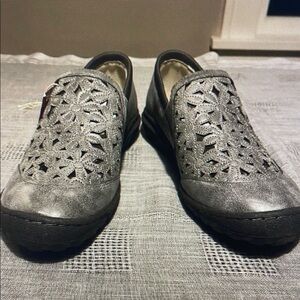 Women's Gray Slip-On Shoes